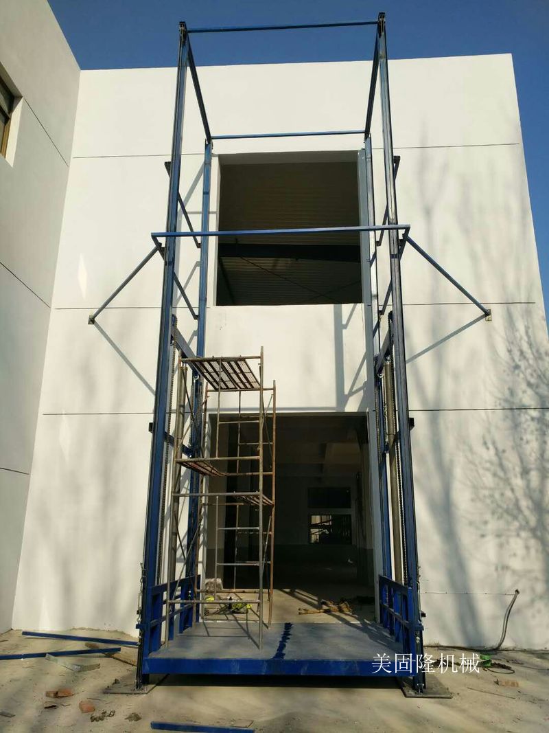 韶关仓库专用导轨式升降货梯价格